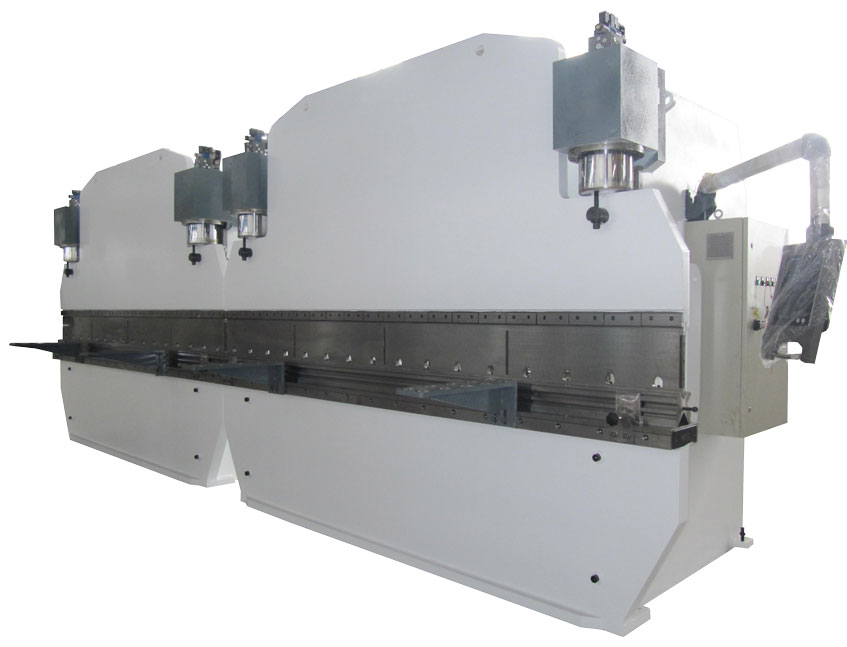 2xWE67K-300/4000 CNC Press Brake in Tandem